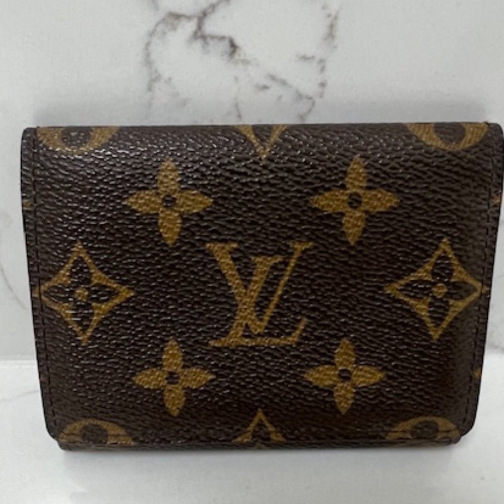 LOUIS VUITTON Monogram Credit Card Holder